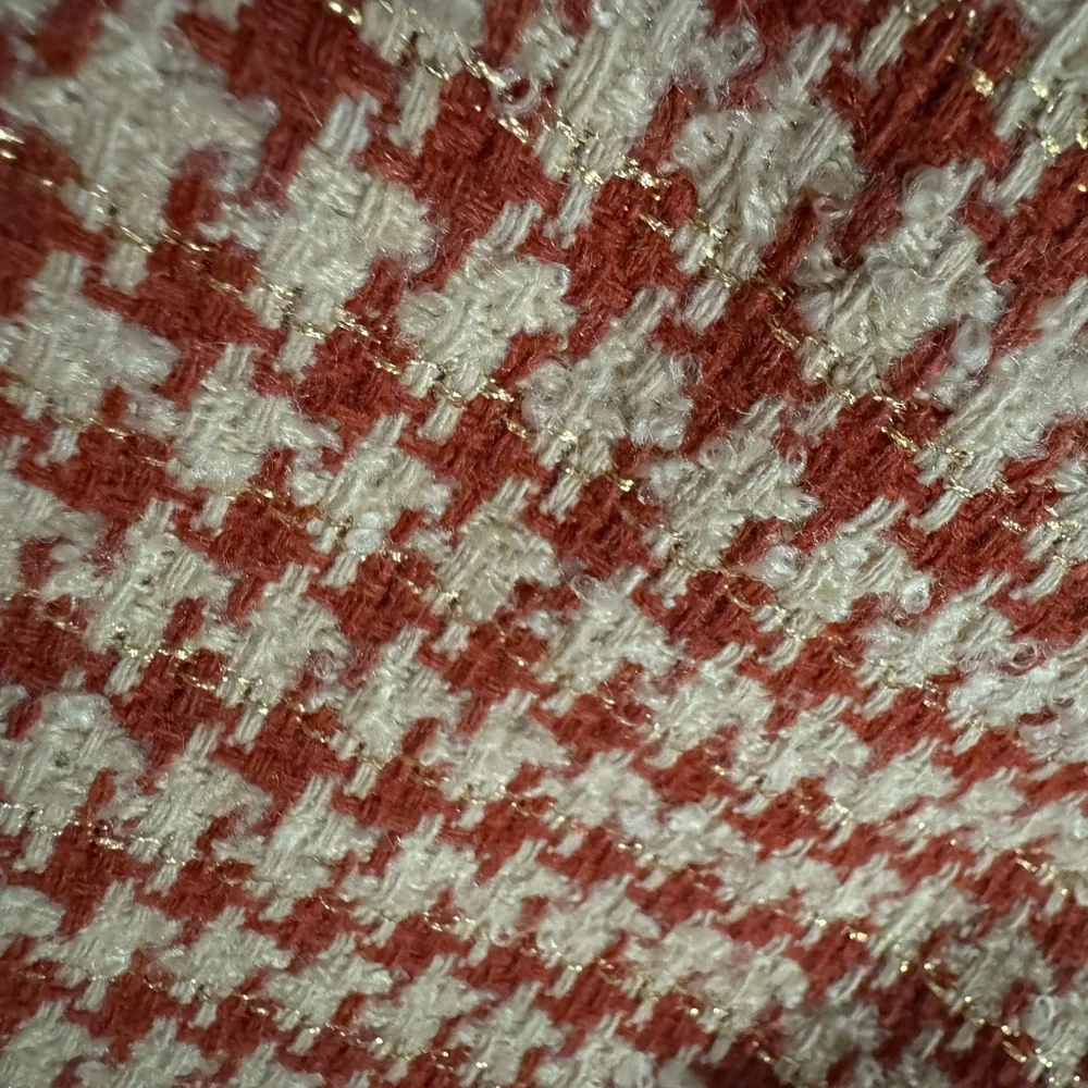 NWT Shinestar Burgandy and Cream Mini Skort - Picture 5 of 7